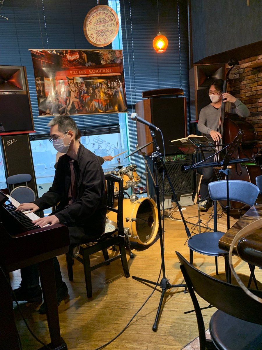 KinoshitaJazz's tweet photo. セッション中😊
#InamoriMethod #イナモリメソッド #ジャズピアノ https://t.co/CNfmFHSD7h