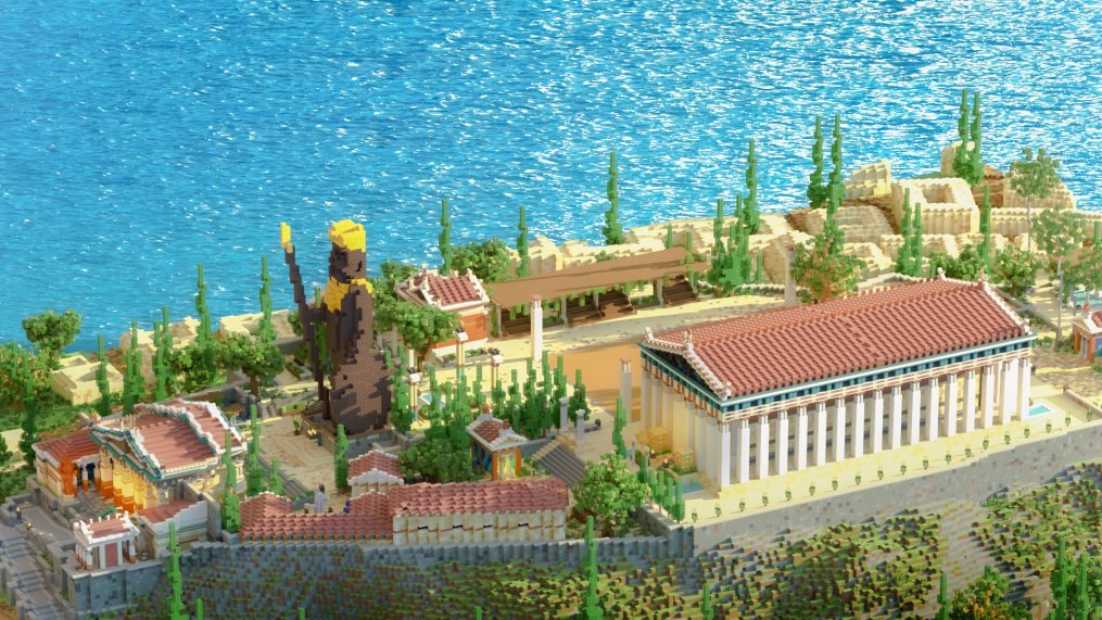 💎 Folium Construct | Build Recreation of the citadel, Acropolis of ...
