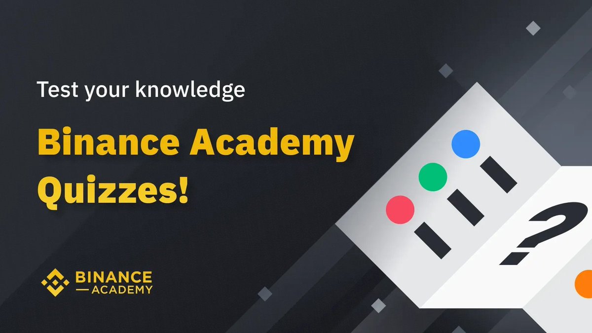 binance's tweet photo. Think you know crypto?

Test your knowledge with a @BinanceAcademy quiz. 

➡️  https://t.co/Y1pK1gIzJ0 https://t.co/a4tGYpT44G