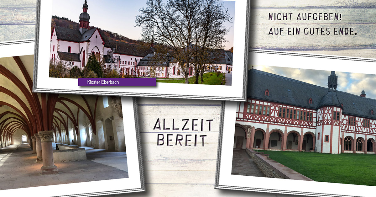 NEUMEdIER's tweet photo. – Allzeit bereit
– Nicht aufgeben. Auf ein gutes Ende.
– Lukas 12,25: Lasst eure Lenden umgürtet sein und eure Lichter brennen.
– #Wochenworte #allzeitbereit #Pfadinder #kloster #Eberbach #Rhein #Rheingau #Hoffnung #Gott https://t.co/64e54LrXMd