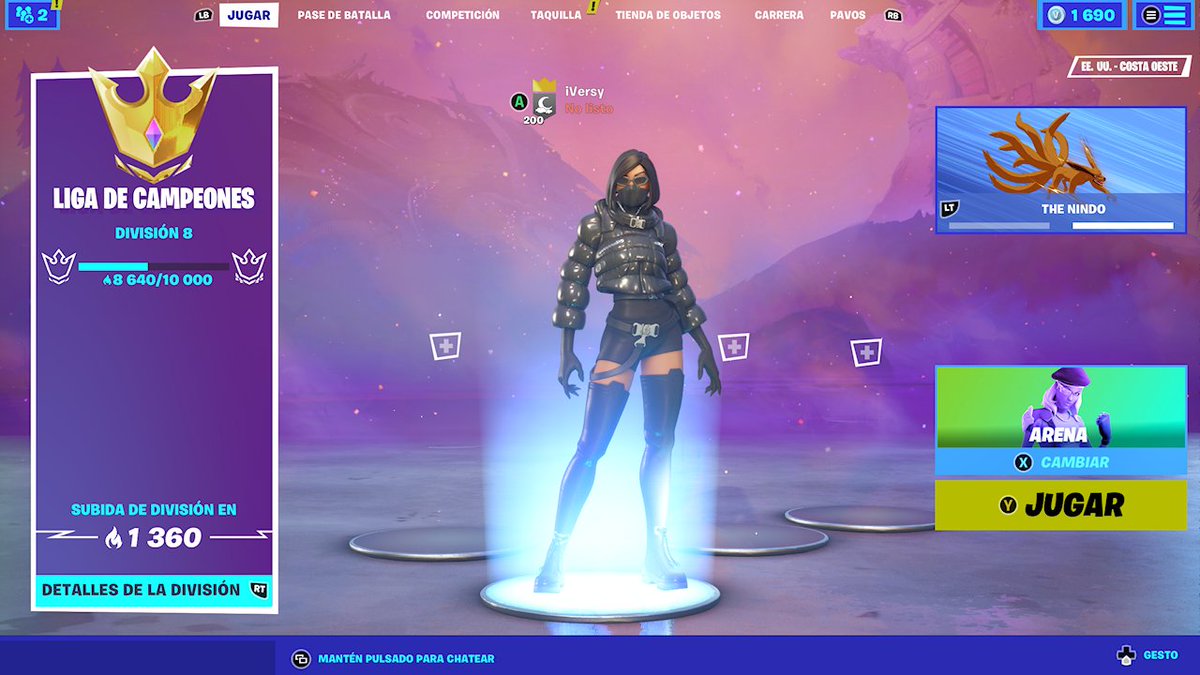 i_versy's tweet photo. LFD qué pueda ahora

Ofresco:
IGL
NG
500 DE PR
8k
WEST
DISPONIBILIDAD

Busco:
NG
+400 de pr
Disponibilidad 
#buscoduofortnite #fortnite #Arena #COMPETITION https://t.co/pwwZToRv6Y