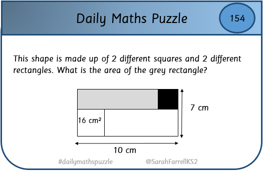 #edutwitter #dailymathspuzzle