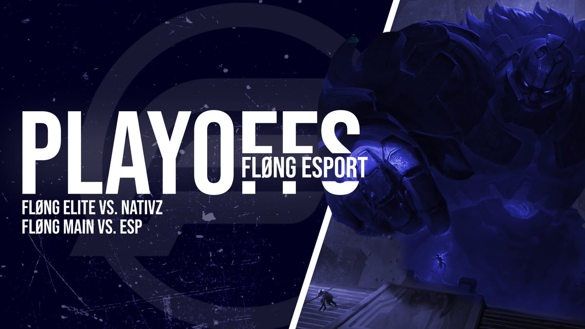 Floengesports's tweet photo. Both Fløng Elite and Fløng Main has made it to the @Leagues_GG #WinterShowdown playoffs - and it starts tonight!
ELITE:
🆚 @NativzGG
⏰ 17:00 CET
📺 https://t.co/Pg05Xgr4FS
MAIN:
🆚 @ESP__eSport
⏰ 20:00 CET
📺 https://t.co/Pg05Xgr4FS
#FløngFighting https://t.co/4MlE0U85yX