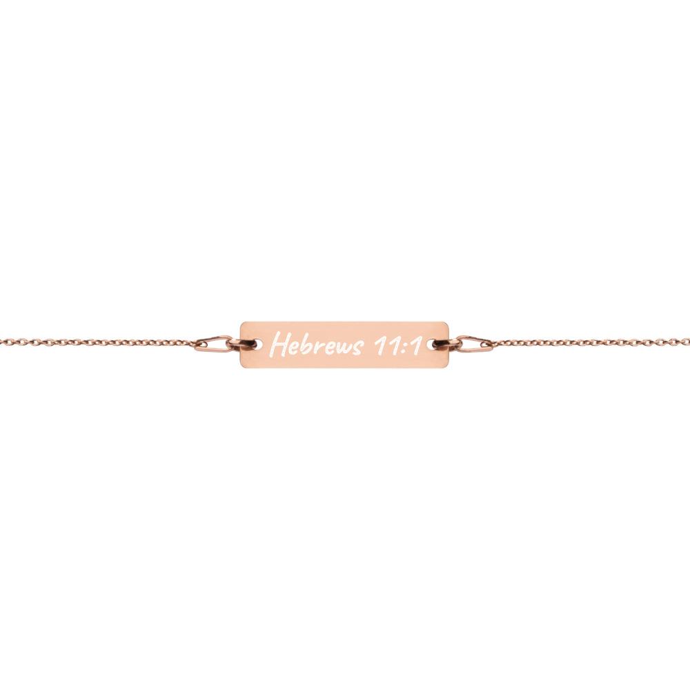 TeesEternal's tweet photo. 😍 Hebrews 11:1 Christian Bracelet Christian Jewelry 😍 
by #EternalTees starting at $49.99. 
Shop now 👉👉 https://t.co/Ka5Yltp8Tn • #christianapparel #blackowned https://t.co/05VVEU3xtN