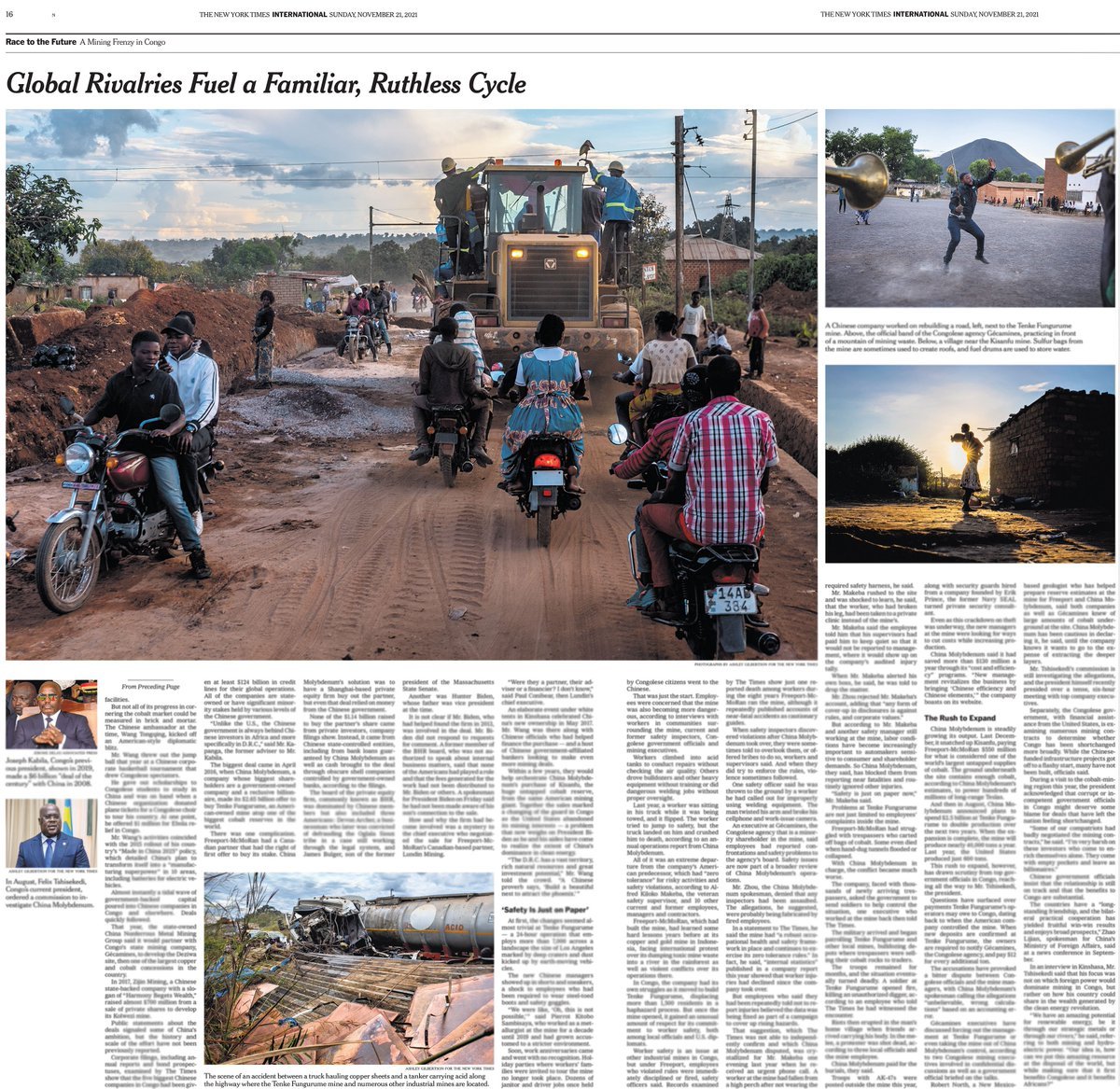 16/x Check out this A1 story (4 pages inside) by @EricLiptonNYT, @dionnesearcey & @PekingMike with📸 by Ashley Gilbertson. Design by @zagatam. We'll take a look at the print version on @Sree's Sunday #NYTReadalong at 8:30am ET: digimentors.group/nytreadalong-w… twitter.com/EricLiptonNYT/…