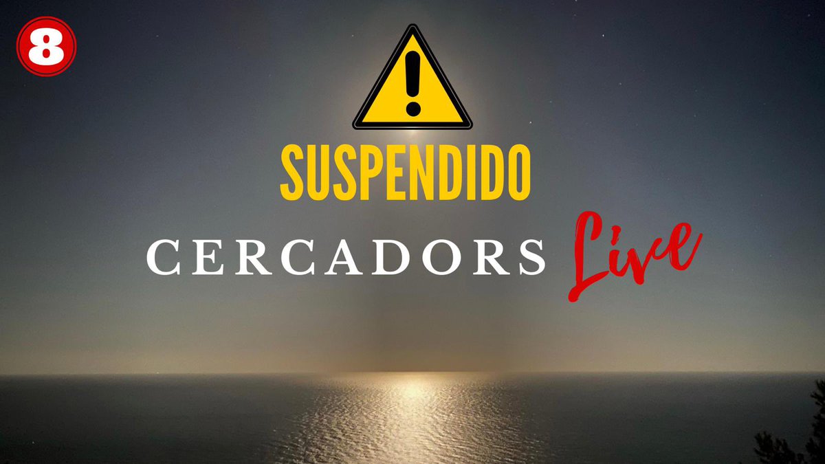 CercadorsA's tweet photo. Buenas amig@s de CercadorsLive tenemos que comunicaros que hoy no abra programa por motivos de salud  os pedimos disculpa y  volveremos con mas fuerzas el Domingo 28 a las 20:00. un abrazo enorme a tod@s https://t.co/iqlfCRHlWs