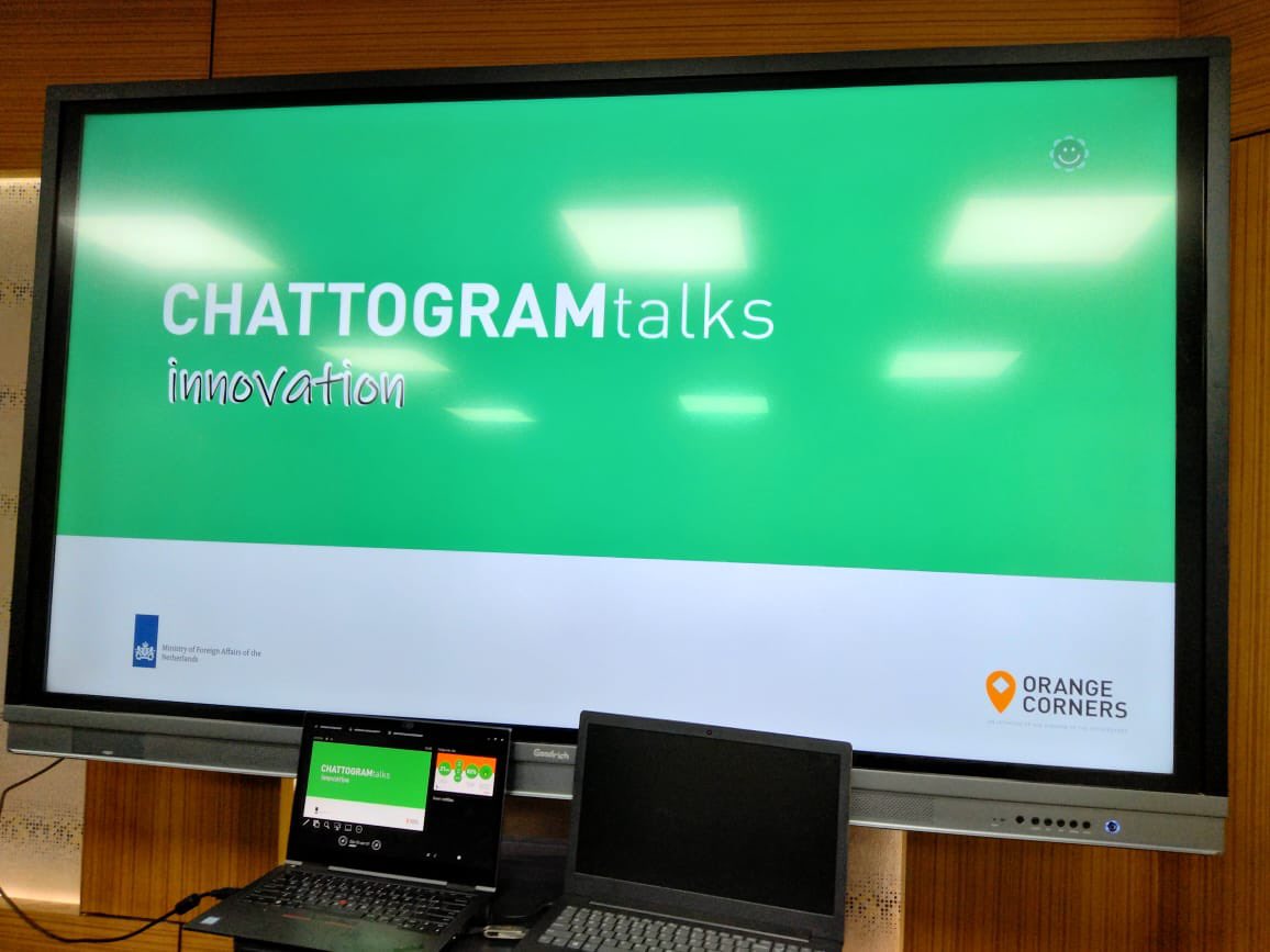 NLinBD1's tweet photo. Wonderful and productive sessions today at #StartUpChattogram. A big thanks to the entrepreneurs of Chittagong for sharing their insights into the business ecosystem with the @OrangeCorners team. #Entrepreneurship https://t.co/zkt5DFb9ZX