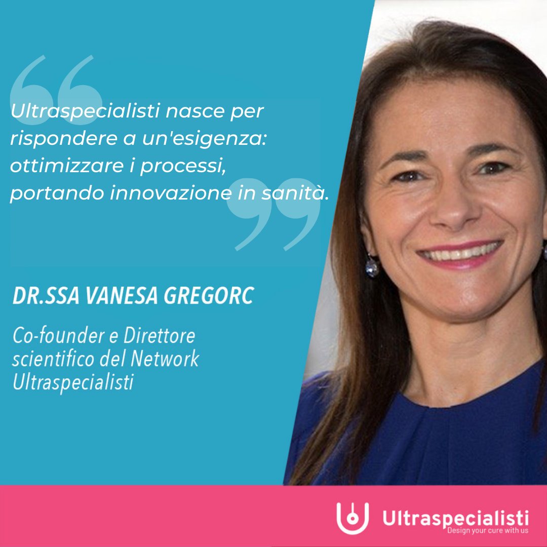 “#Ultraspecialisti nasce per rispondere ad un'esigenza: ottimizzare i processi di diagnosi e cura, portando #innovazione in sanità". È questa l'idea che 6 anni fa ispirò la dr.ssa <a href="/vanesa_gregorc/">Vanesa Gregorc</a> a fondare il nostro centro servizi di #telemedicina 👉 ultraspecialisti.com
