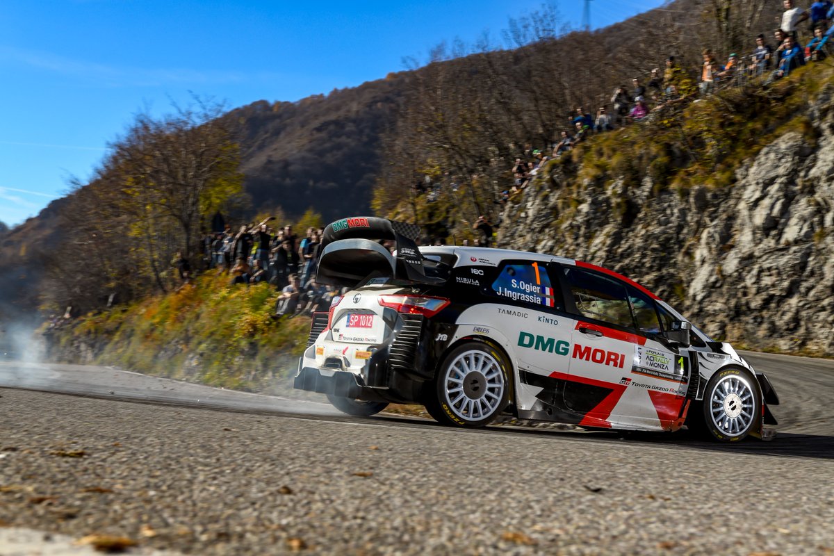 EIGHT-TIME CHAMPIONS OF THE WORLD! 🏆🌍

<a href="/SebOgier/">Sébastien Ogier</a> and Julien Ingrassia claim one more title in perfect style in their final rally together: By winning #ACIRallyMonza! 🙌🍾🎉

#ToyotaGAZOORacing #PushingTheLimitsForBetter #YarisWRC #WRC