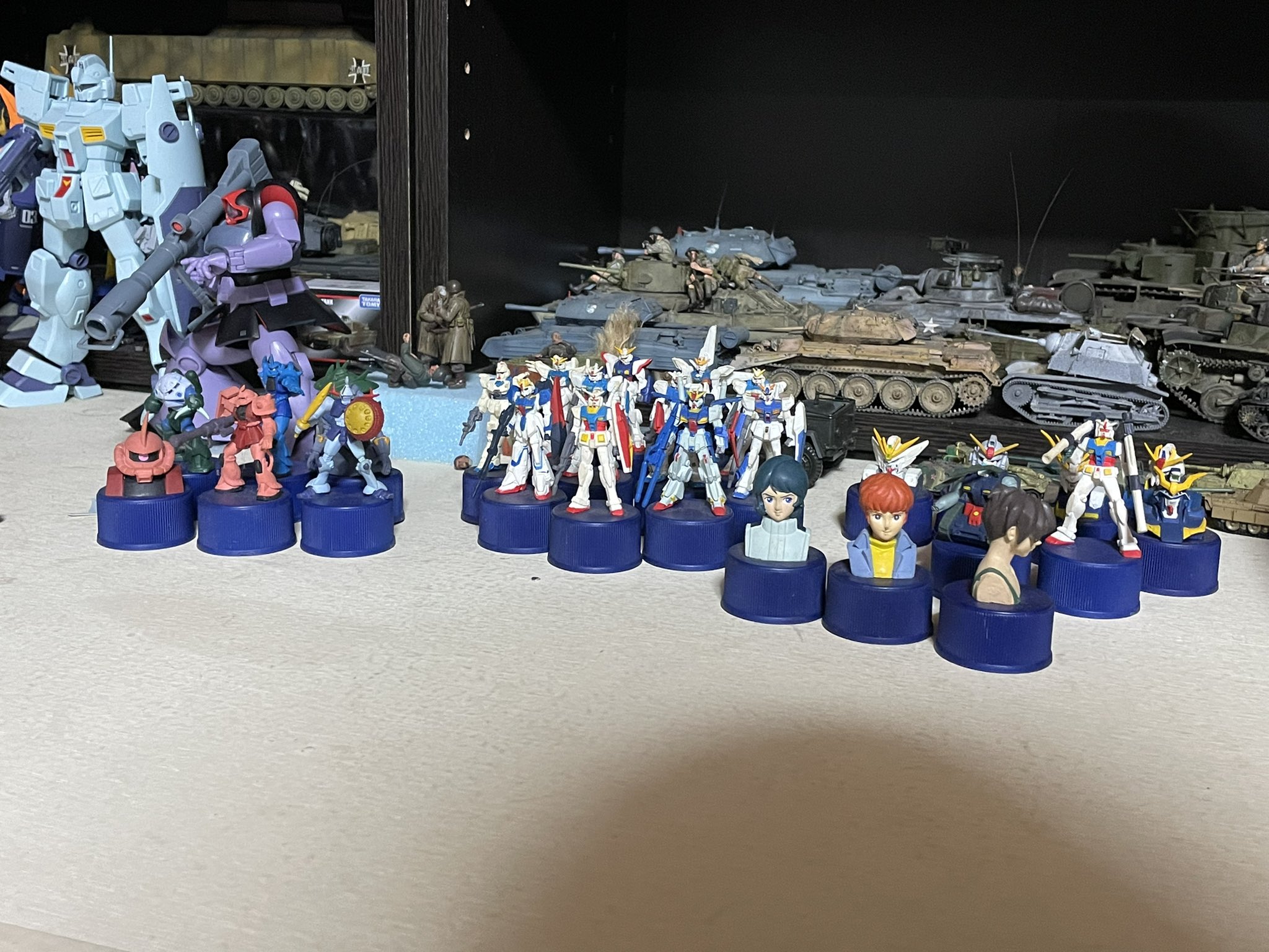 ボトルキャップやおまけ ガンダム ドラゴンボール ファイナル