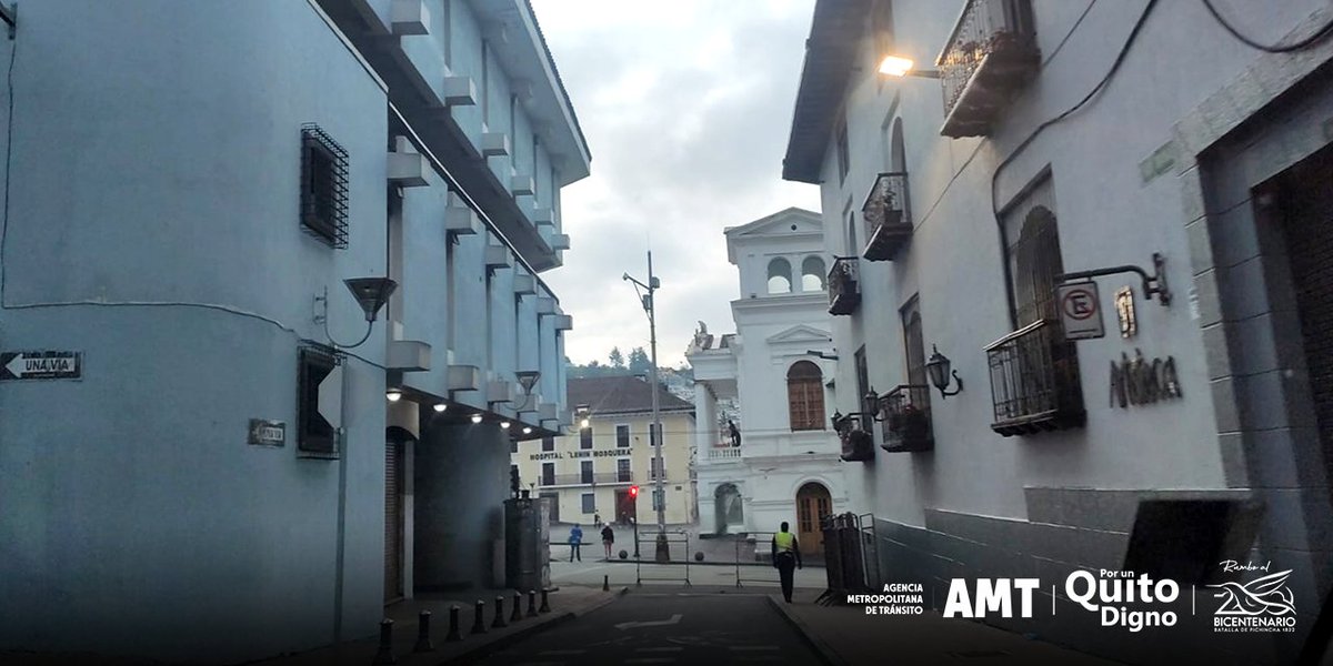 AMT_Quito's tweet photo. ¿Estás listo para hacer deporte?
Desde primeras hora de la mañana nuestros Agentes Civiles de Tránsito realizaron el cierre de las vías según lo planeado para la carrera #TheHopeRun.
#Vivaquito2021 https://t.co/z1mWxqwBhA