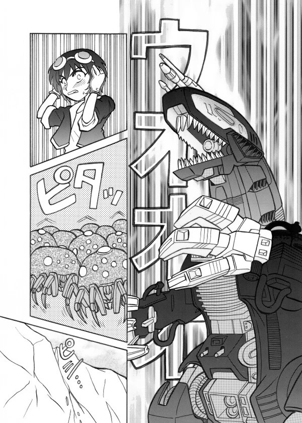 初めて描いたゾイド漫画だし主人公だし

#これを見た人は自分の看板機体の画像を貼れ 