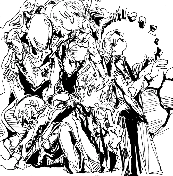 白黒 