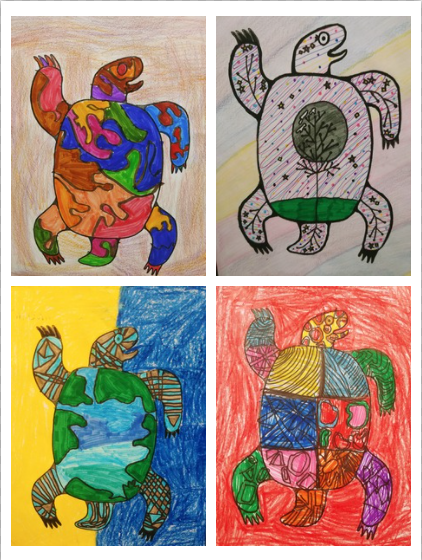sdunning11's tweet photo. Ojibway Woodland Art inspired by Norval Morrisseau and Jim Oskineegish.
I am so proud of my Grade Threes for their creative endeavors and for deepening their understanding of Anishinaabe Communities of the past and present.  
@StTimothyHCDSB @HCDSB @IndigenousHCDSB https://t.co/wGOFiI3Aec