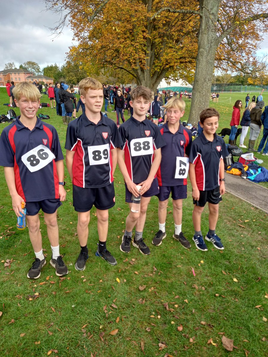 The Yr 8 Boys x country team produced an outstanding performance to place 6th at the South West round at King's Taunton. 

X-Country trials for the South Devon Champs take place after school this Wednesday.