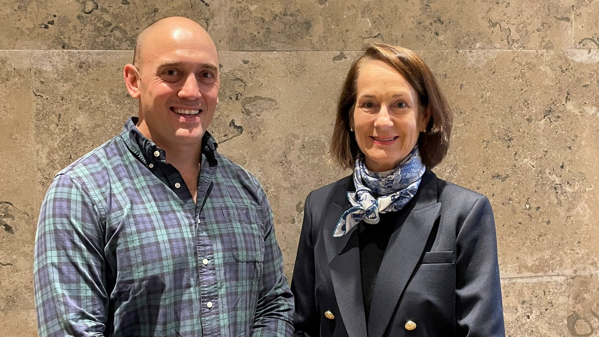 Exciting to meet with <a href="/jasonzafiriadis/">Jason Zafeiriadis</a> in #London  last week. @TIQld_Europe keen to support #Queensland exporter Wagners expansion plans for Earth Friendly Concrete #Germany #uk #Netherlands #HS2 #COP26 @TIQld_Europe