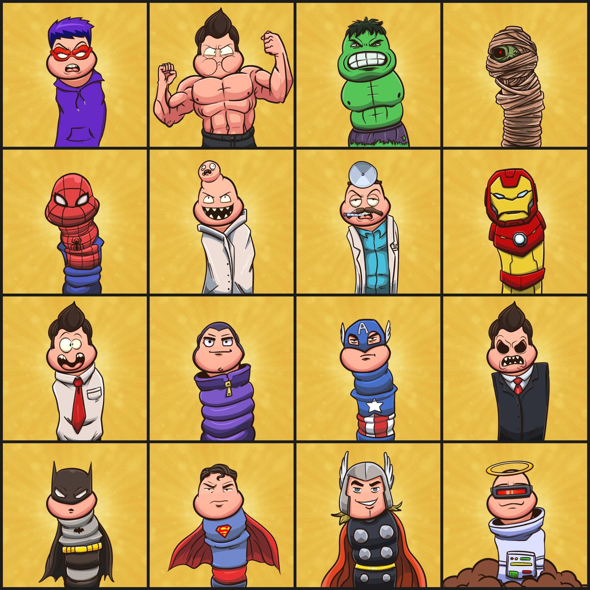 WormsWorldNFT's tweet photo. Limited gold collection!

10k unique #nftworms

https://t.co/MWfqj8UYwG

#nfts #NFT #NFTCommunity #NFTcollection #NFTcollectibles #nftcollectors #NFTcollections #nftcollectible #NFTartist #nftart #NFTartists #NFTartwork #cryptoart #cryptoartist #OpenSeaNFT #OpenSeaNFT https://t.co/RkVnh4OvcB