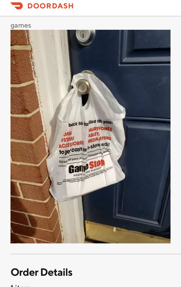 ZmbieGaming's tweet photo. @DoorDash count your days ! Way to ruin my kids bday !! Left specific instructions to place the delivery behind my bush and this jerk hangs it on the door where any and everyone could see and guess what happened ? Go on .. guess , someone stole 250+dollars worth  of games #wtg 🤬 https://t.co/J99lM1VImX