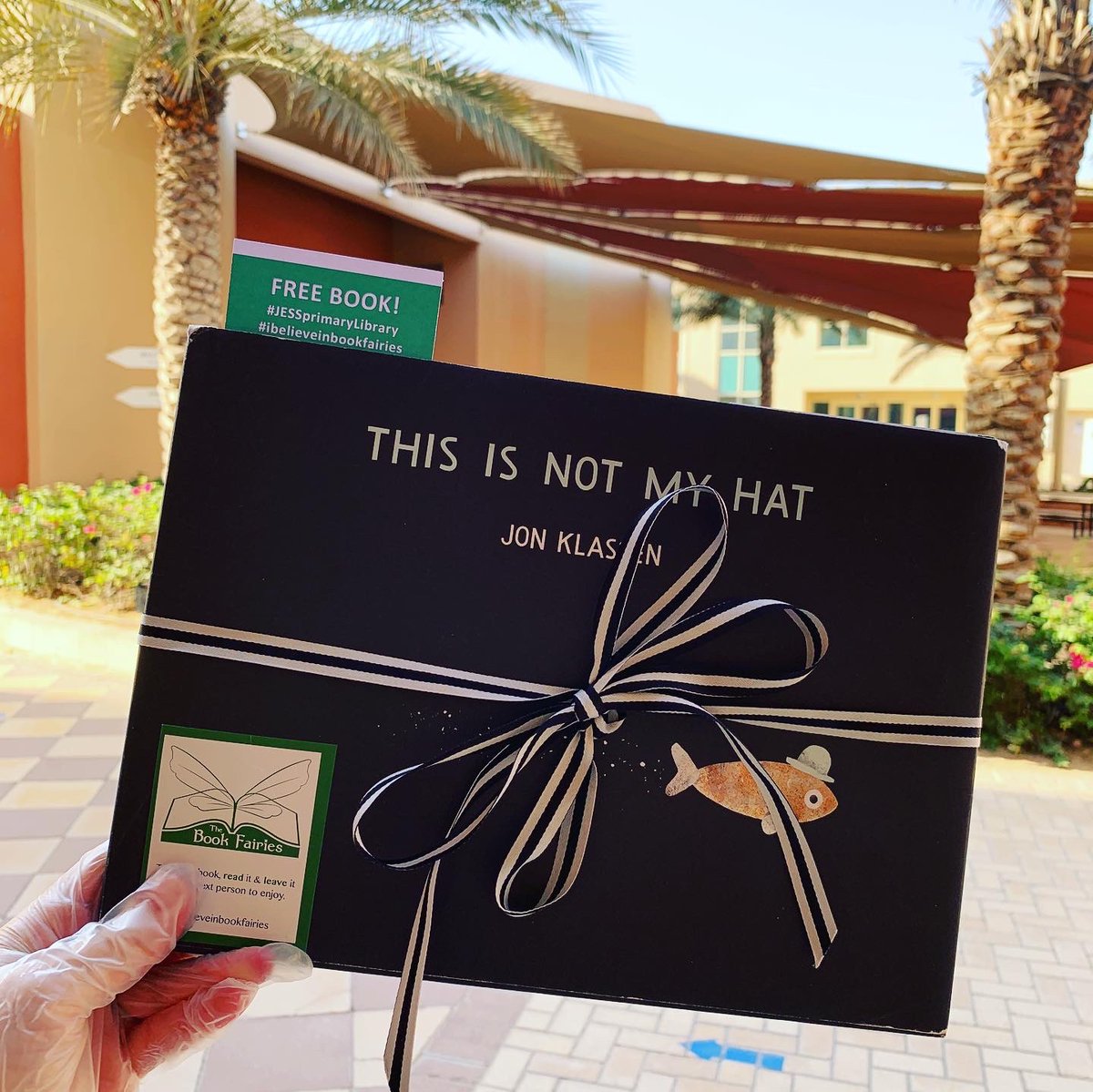 JESSPrimaryLRC's tweet photo. BOOK FAIRIES: Did you find a #book with the #BookFairies sticker on the front cover & a pretty ribbon tied around it? ππ§Look out for more fabulous books each morning at
@JESSDubai ππ»ππ§#ibelieveinbookfairies #JESSreads #JESSprimaryLibrary #WeLoveBooks #ReadingforPleasure https://t.co/RFQBtCGyB9