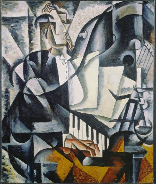 SonogramaMGZN's tweet photo. El pianista, de Liubov Popova (1889- 1924)
Pintora destacada de l'avantguarda russa de principis del segle XX.
#LiubovPopova #suprematisme #constructivisme #abstracció #constructivisme https://t.co/kV9HInI2d3