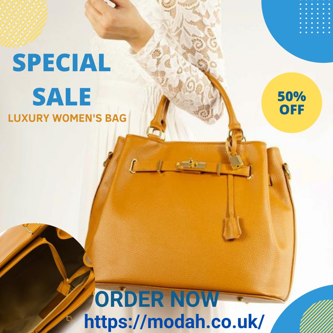 ModahLondon's tweet image. At Modah London We provide our customers with a wide variety of styles of bags at competitive Outlet prices . 
Genuine Leather Handbag 
MODAH LONDON cate dollaro cognac genuine LADIES&apos; LEATHER BAG
Order yours today
modah.co.uk/collections/wo…

#womenhandbags #handbags #bags #fashion
