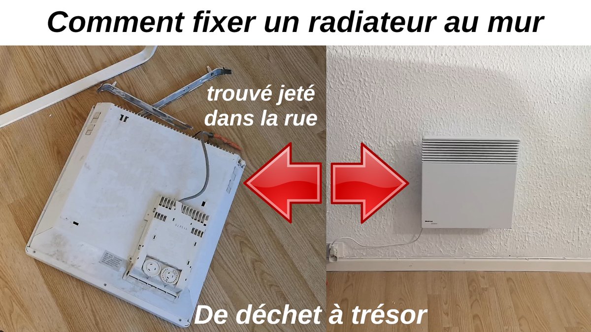 SOLUTIONS_DIY's tweet photo. #Réparation installation d'un radiateur gratuit jeté à la poubelle:
https://t.co/xxM9JzGz9j
Rt = soutien au #ZéroDéchet
#Recyclage #Récupe #Bricolage #Débrouille #Dépannage #TFSM #électroménager #PhilippeDemerliac #IodureMétallique #TriacAffaire #PBElectronique #DIY #Restauration https://t.co/IOolISBlIW