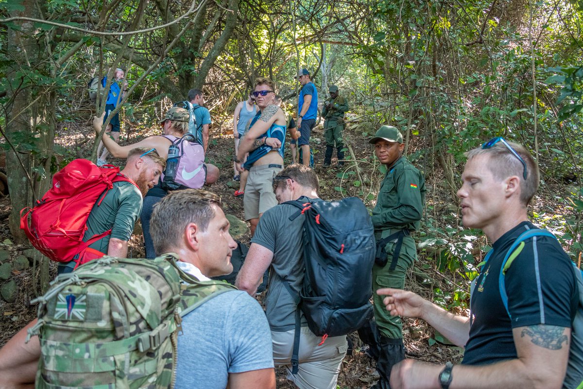 BraveHeartsExp's tweet photo. What a privilege it was to host Royal Marines of @HMSTrent on our hiking, abseil, kayaking and paintball adventures on @theTridentGH when they visited Ghana on their visit to the Gulf of Guinea. Looking forward to your next visit. #WeAreAdventure https://t.co/qlgmFMABx5