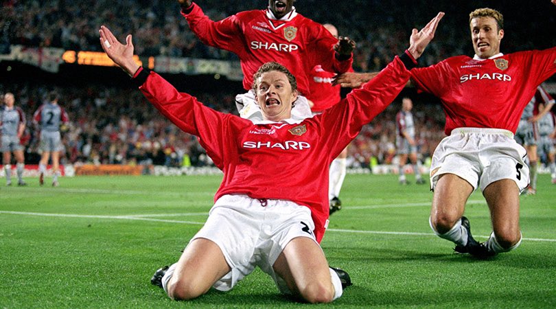 Mark Goldbridge on Twitter: "This is what I think of when I think of Solskjaer. A club hero who