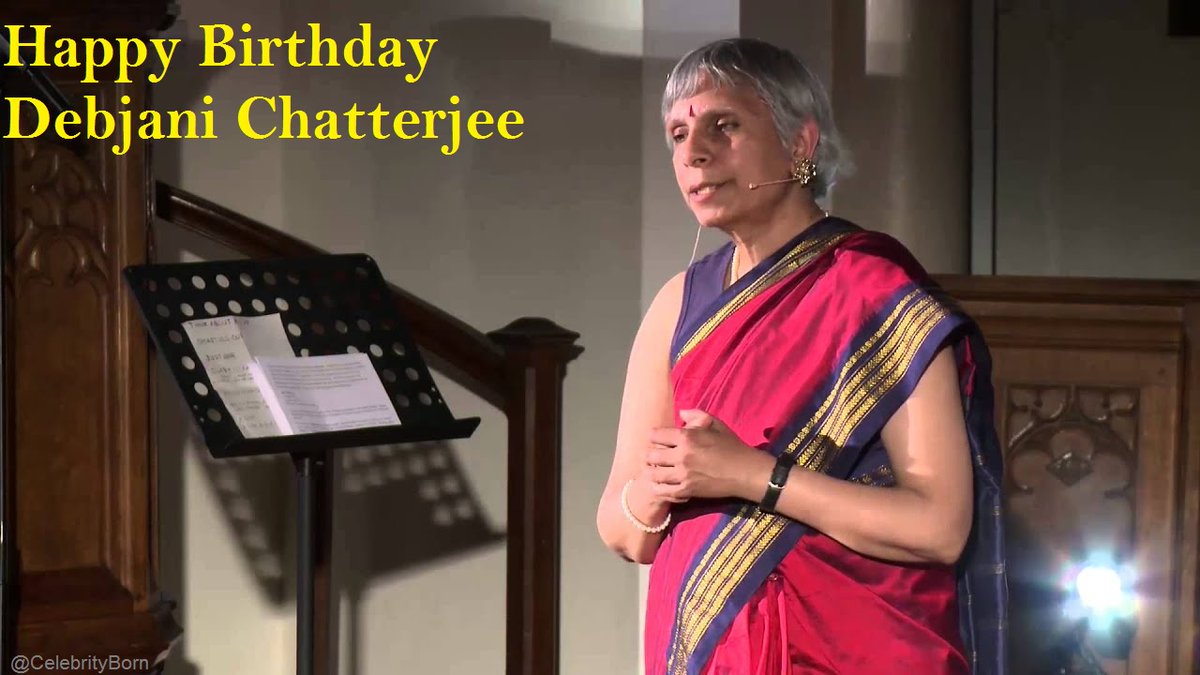 Happy Birthday to Debjani Chatterjee (Indian-born British Poet, Editor, Writer & Author)
#DebjaniChatterjee #Poet #Editor #Writer #Author #DebjaniChatterjeeBirthday 
About : bit.ly/3oMxF1J
#DebjaniChatterjee