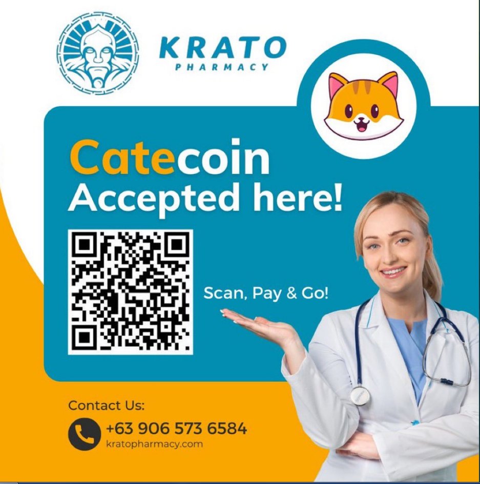 catecoin's tweet photo. Every day there are more real world businesses accepting Catecoin!🐱💪

To all the pioneering entrepreneurs out there… let us know in the replies if your small business is accepting $CATE!🐈

And then let’s go buy those products!
#catecoin — The people’s  crypto https://t.co/AOYFO83TtB