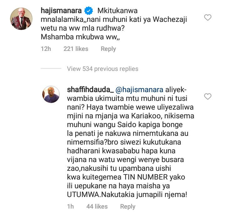 kigogo2014's tweet photo. Manara bwana! Shaffih umempa ushauri mzuri sana huyu lofa https://t.co/mAXZKD2x9g