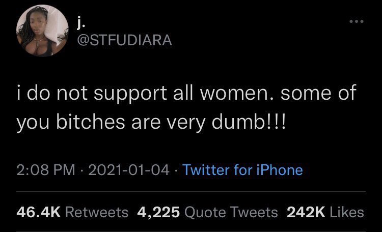 H0Tsaint's tweet photo. we don’t claim her girlies🤪 it’s ight doe, idt she claims us either🙄🙏 https://t.co/xyNzwPOXkr