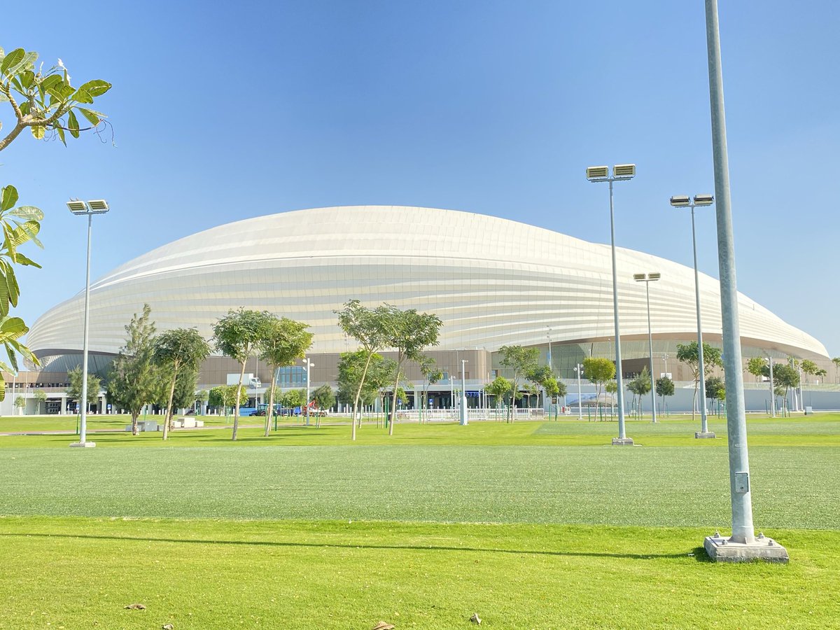 kathrin_101's tweet photo. One year to the World Cup goes home for me๐ So excited!!! Photos taken by me, 3 World Cup Stadiums and the National Musuem๐คฉ #Qatar2022 #Qatar #WorldCup2022 #ForQatar #QatarInEurope https://t.co/T7b5Z4Sl3T
