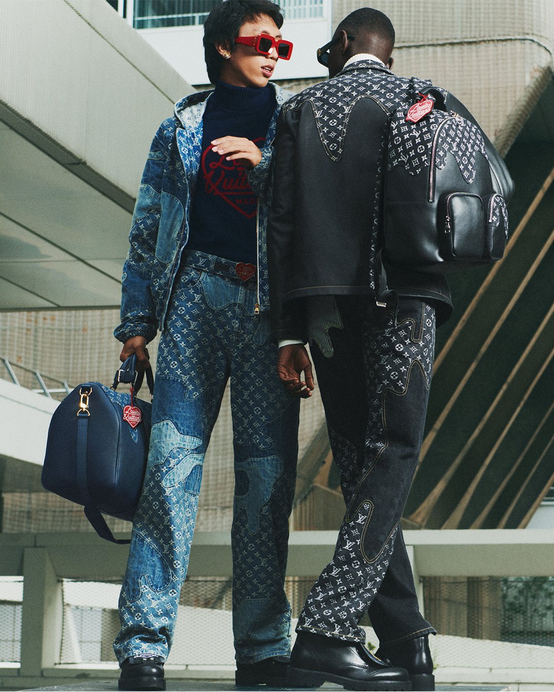 X 上的Louis Vuitton：「Fusing influences. New #LVxNIGO pieces combine elements  from @VirgilAbloh, #LouisVuitton and #NIGO's worlds in the Monogram Drip  line of ready-to-wear and accessories. Explore the latest drop from this  year's