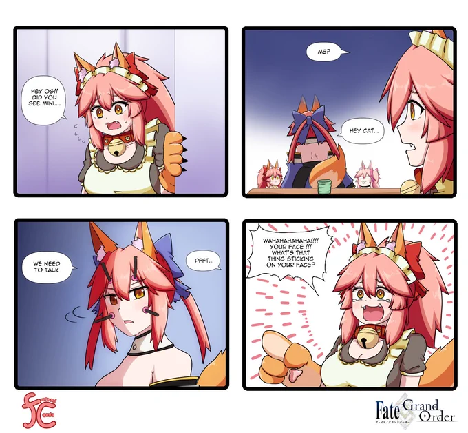 A Worried Cat.
#FGO #FateGO #タマモキャット 