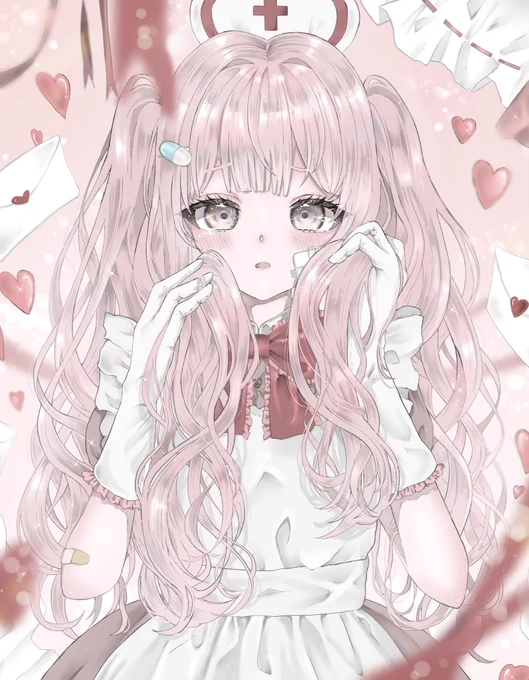 💉🤍

#創作 #イラスト好きな人と繋がりたい 
#絵描きさんと繋がりたい 