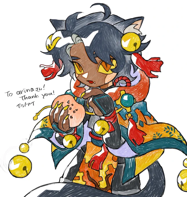 🐱commissionありがとうございました!https://t.co/4X3Pj40RoK 