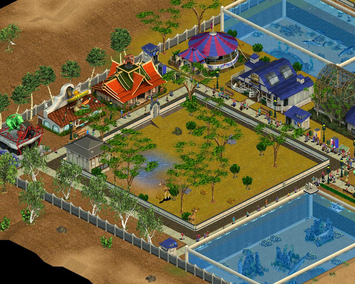 AL on X: My Zoo in Shark World on Zoo Tycoon 2001 (Marine Mania) #zootycoon #MarineMania / X