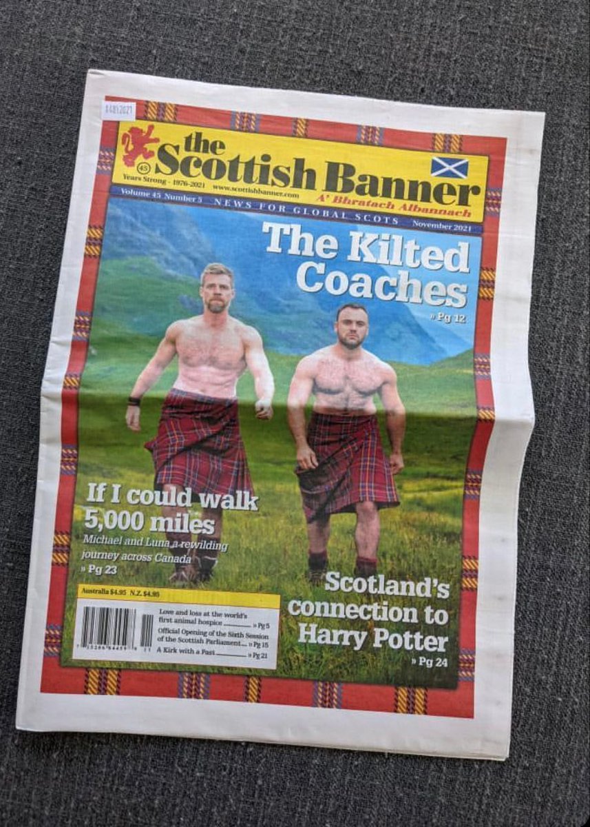 Great to see us all the way over in Tasmania @Scottish_Banner #thekiltedcoaches #lovescotland 

shillingandfitz.com/collections/th…