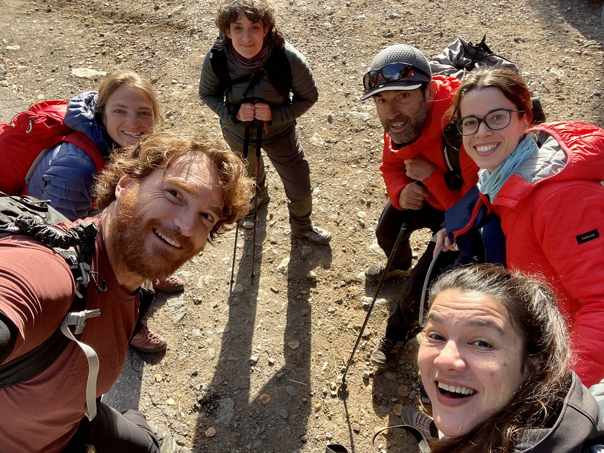 Hoy equipos de producto y montaña juntos de prueba en el valle de Tena