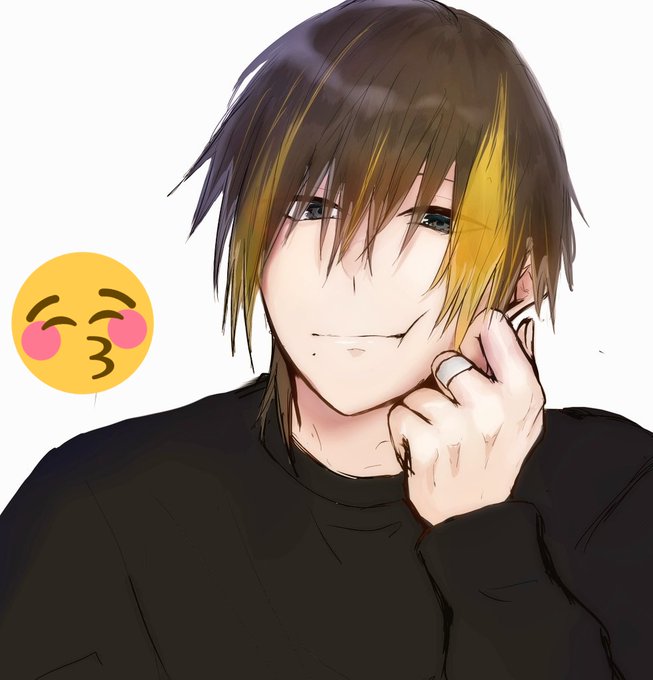 頬杖のtwitterイラスト検索結果