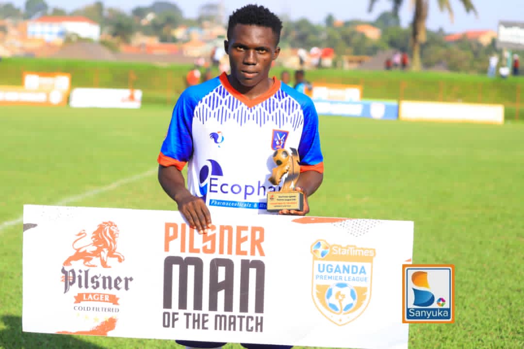 PulseSportsUGA's tweet photo. Man of the match in each of the 8 games.

#EXPSCV - Travis Mutyaba 
#MBRAVIP - Siraje Sentamu 
#URABUL - Aggrey Madoi
#KCCAUPDF - Charles Lwanga
#ONDUPOL - Emmanuel Oketch 
#WGFCTOO - Grant Matsiko
#BUSSBS - Nicholas Mwere 
#GADAHS - Umar Kyeyune 

#PilsnerFootball #StarTimesUPL https://t.co/8x0Qk57SHd