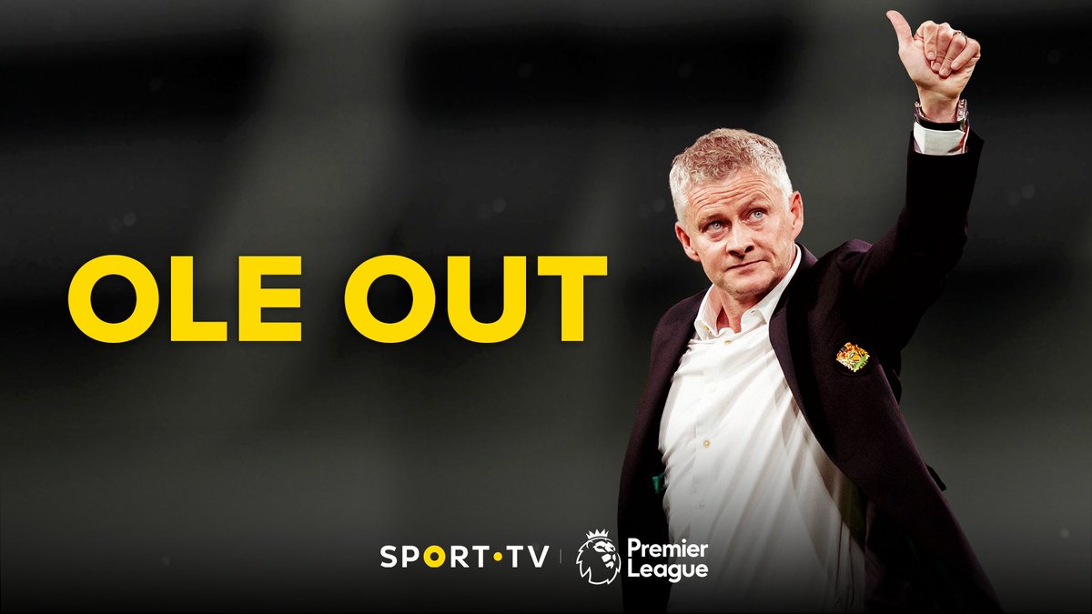 🚨OFICIAL: Solskjær já não é treinador do <a href="/ManUtd/">Manchester United</a>.

Quem será o seu sucessor? 

#sporttvportugal #premierleague #pl #manchesterunitedfc #manchesterunited #mufc #manunited #manutd #watfordfc #watford #WATMUN #Ole #Solskjaer