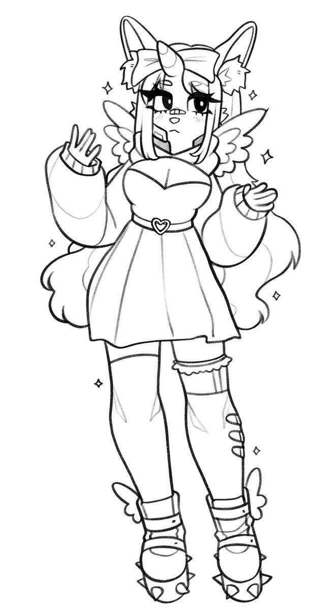 96caskets's tweet photo. owed for @cuteepaws !! tysm for your patience!! 🤍 https://t.co/ZmSid1oJ6c
