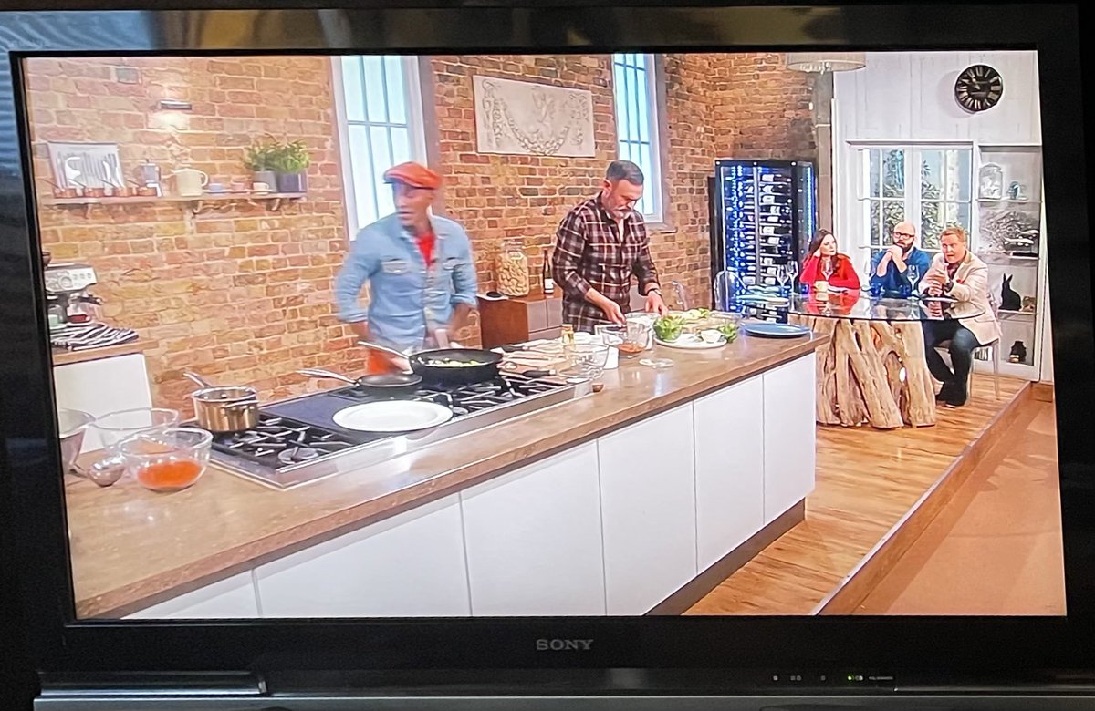 MarkThornhi11's tweet photo. Great seeing @MarcusCooks on @BBCOne #SaturdayKitchenBestBites we had the privilege of ‘working’ with him in #CelebrationFlorida on the ‘savour the dream tour’ when we owned Sherlock’s restaurant there 🥂 https://t.co/Ev1kHm2Y5y