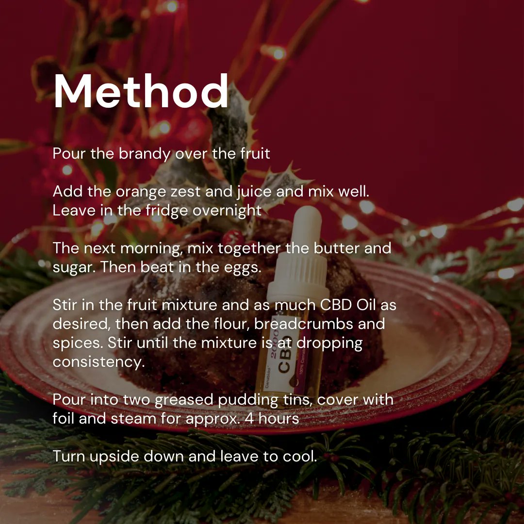 accesscbd_uk's tweet photo. π Stir-up Sunday β Swipe for our CBD Christmas pudding recipe π
Grab your apron and start getting festive! Itβs tradition to gather the family and stir your Christmas Pud on the last Sunday before advent. Why not add a CBD twist this year? π #festivebaking #cbd #cbdbaking https://t.co/ke8um9Mw0e