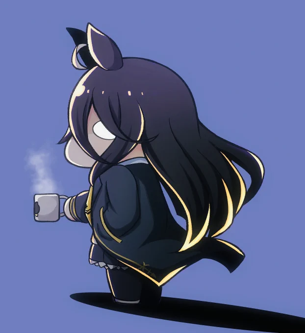 ぷちなマンハッタンカフェ #ウマ娘 