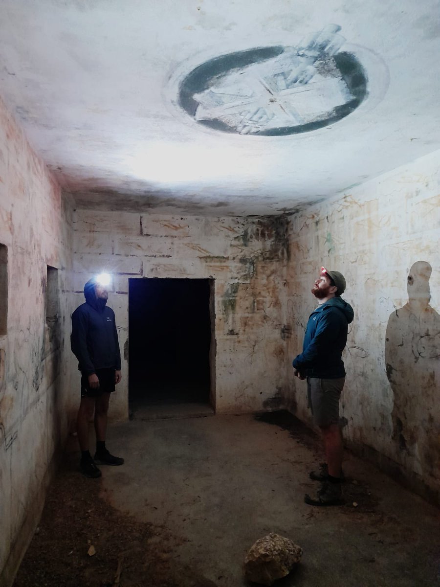 ScafidiTravels's tweet photo. Just completed an epic hike along Tunisia's WWII Mareth Line. Started in Toujane at anti-aircraft installations on Kef Enssoura & hiked down to Mareth. Oh, and we found Rommel's bunker finally! Video to follow on my YouTube channel (Scafidi Travels).
#Tunisia
#Mareth
#WorldWar2 https://t.co/naFbeOPB0S
