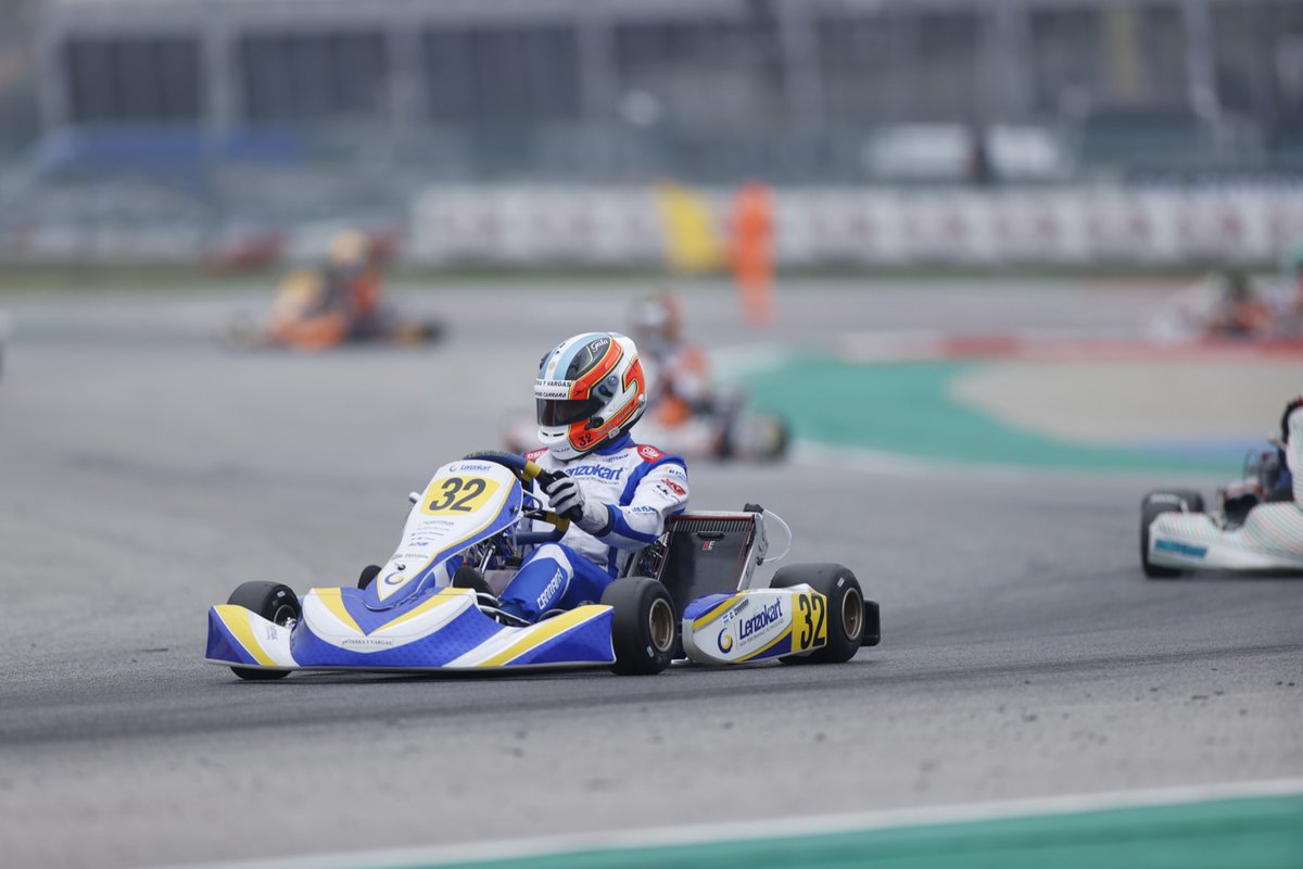 Corazondef1's tweet image. #WSKFinalCup 🇮🇹

@Gior_carrara32 🇦🇷 disputó la Prefinal #KZ2 completando la carrera en el Puesto 12 
Estará largando la final a partir de las 11.25hs desde el Puesto 23