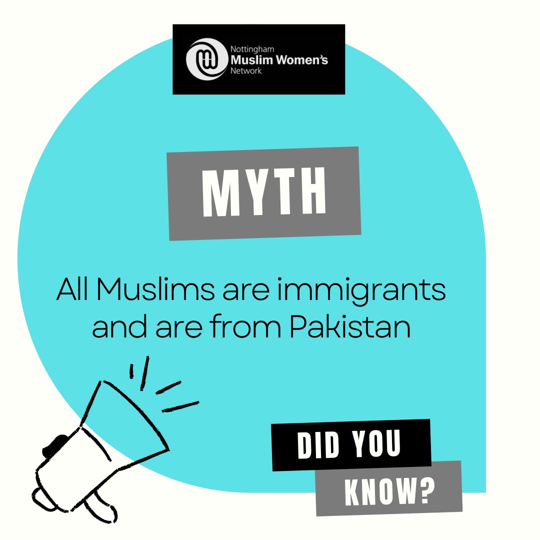 BUSTING THE MYTHS. UK is one of the most diverse countries, with people from all over bringing innovation, prosperity and vibrancy. Muslims suffer prejudice because of misconceptions regarding their identity, beliefs or economic status #Islamophobiaawarenessmonth #Muslim